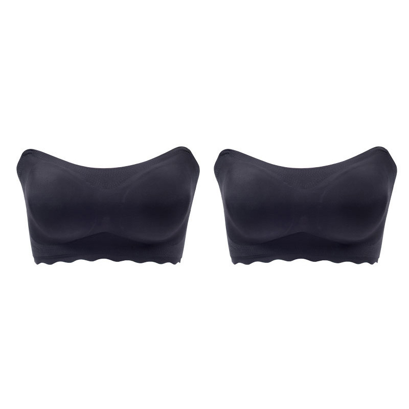 Full Support Non-Slip Convertible Bandeau Bra