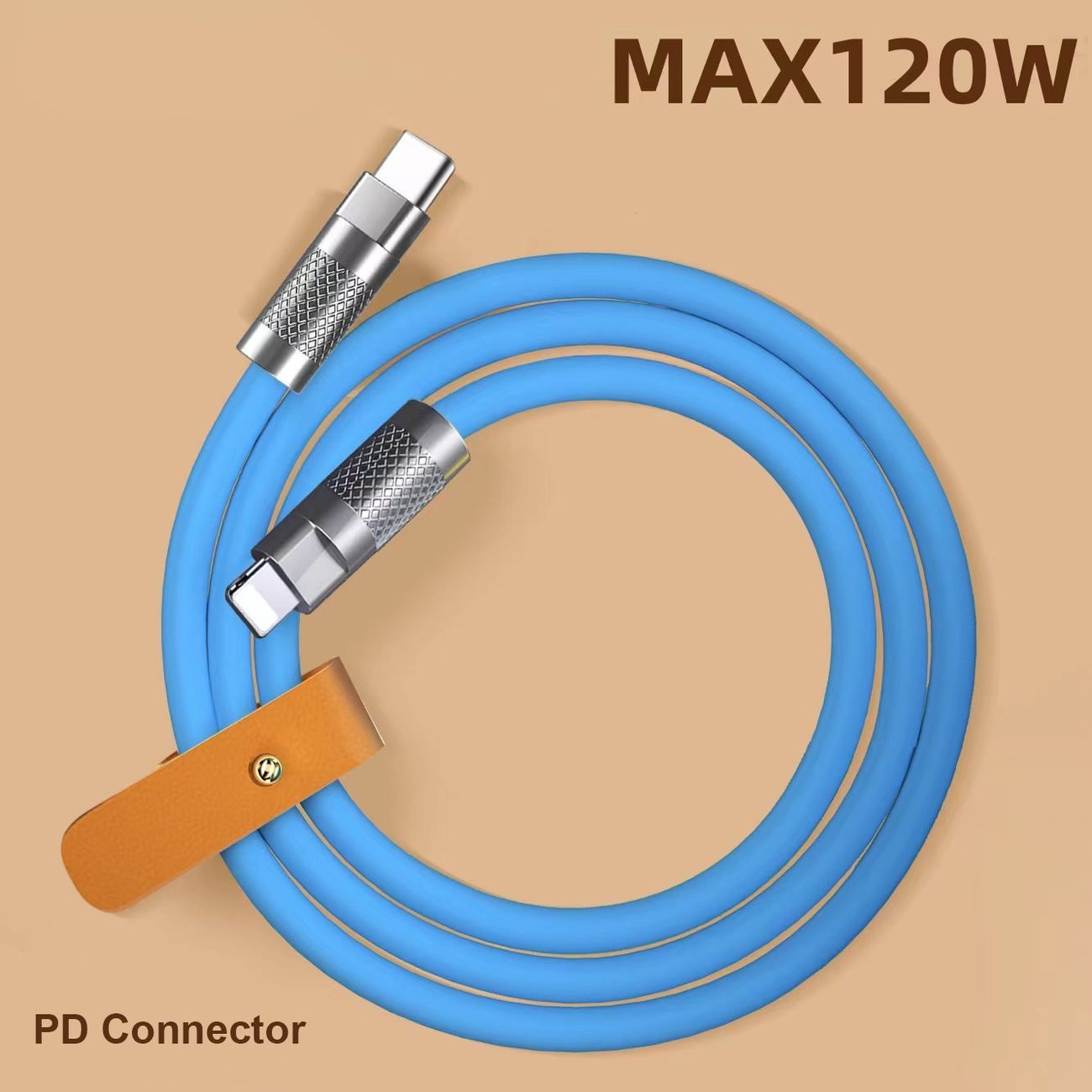 iPhone/Type-C/Micro-USB/PD Anti-Break Fast Charge Data Cables