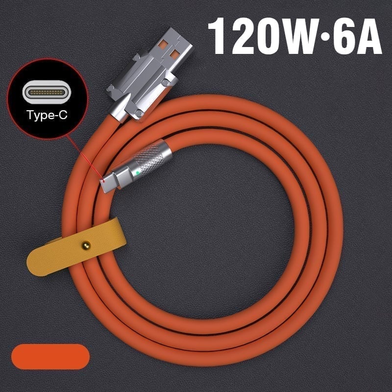 iPhone/Type-C/Micro-USB/PD Anti-Break Fast Charge Data Cables