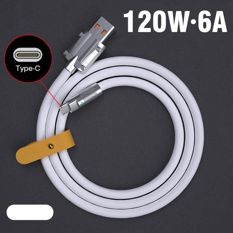 iPhone/Type-C/Micro-USB/PD Anti-Break Fast Charge Data Cables