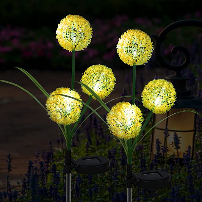 Last Day 70% - Dandelion Flower Solar Garden Lights