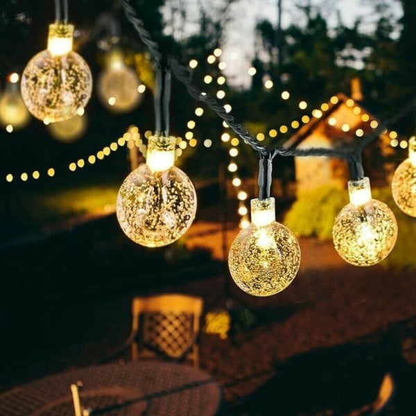 Last Day 70% OFF - Waterproof Solar Powered LED Outdoor String Lights