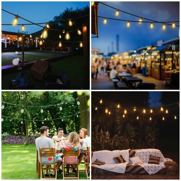 Last Day 70% OFF - Waterproof Solar Powered LED Outdoor String Lights