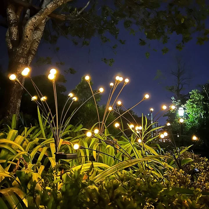 Last Day 70% OFF- Solar Powered Firefly Garden Light