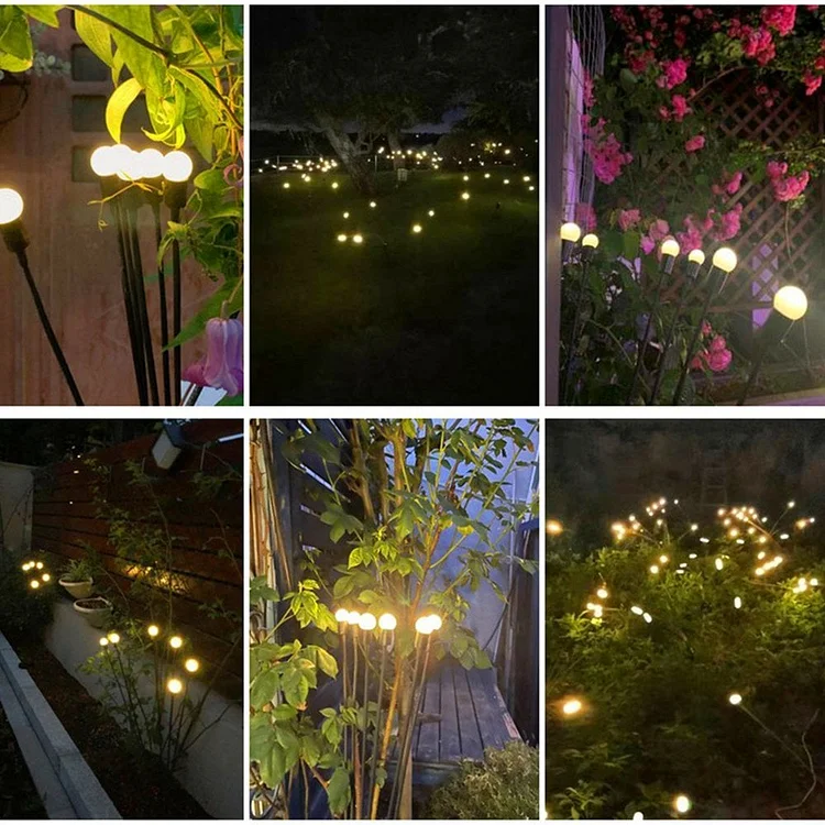 Last Day 70% OFF- Solar Powered Firefly Garden Light