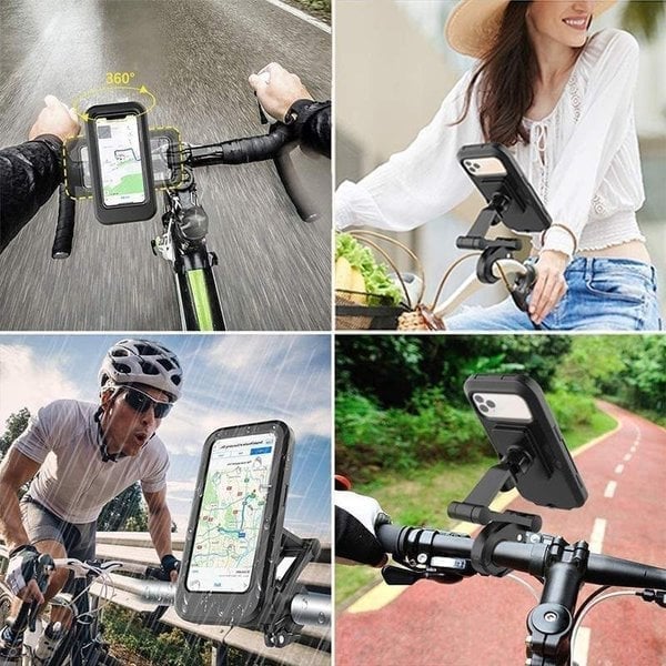 Last Day Promotion 49%OFF - Waterproof Bicycle & Motorcycle Phone Holder