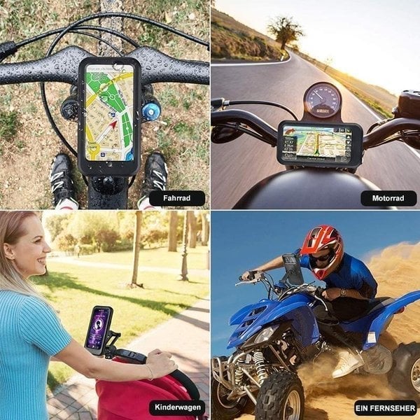 Last Day Promotion 49%OFF - Waterproof Bicycle & Motorcycle Phone Holder