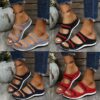 Last Day Promotion 50% OFF - Leather Orthopedic Arch Support Sandals Diabetic Walking Cross Sandals