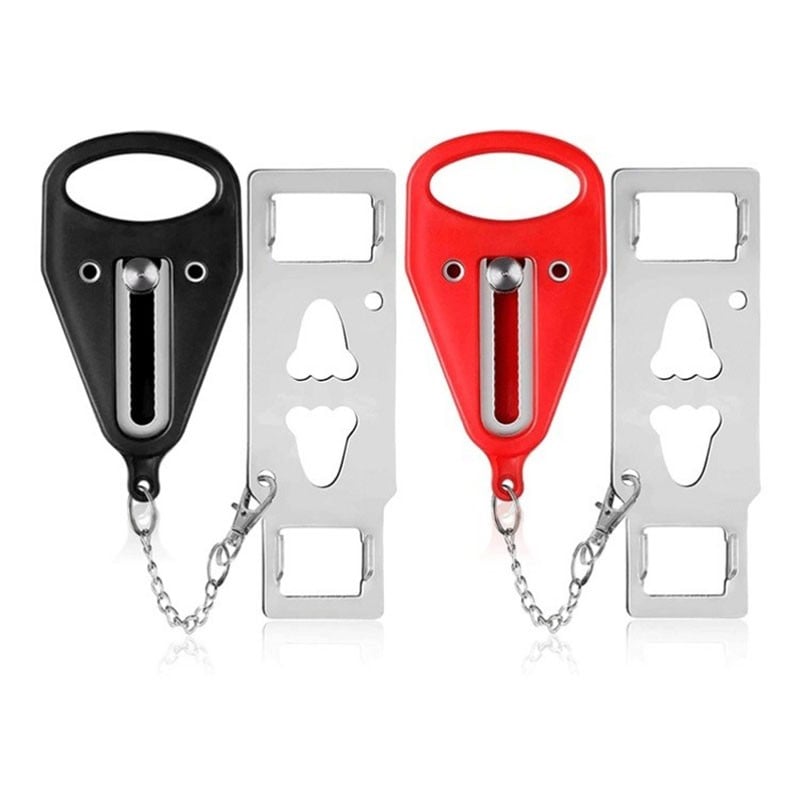 (Last Day Sale 48ï¼… OFF) - Portable Security Door Lock (Buy 2 Get Extra 10ï¼… Off Now)