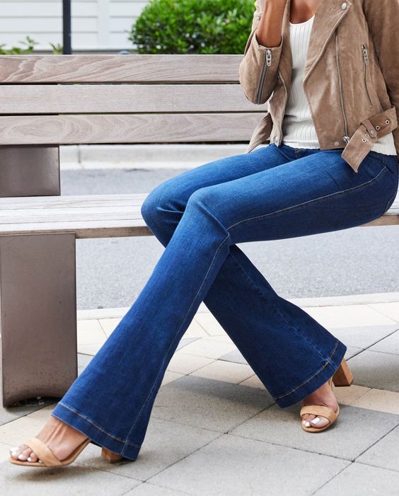 No-Button Stretch Jeans