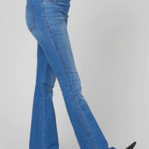 No-Button Stretch Jeans