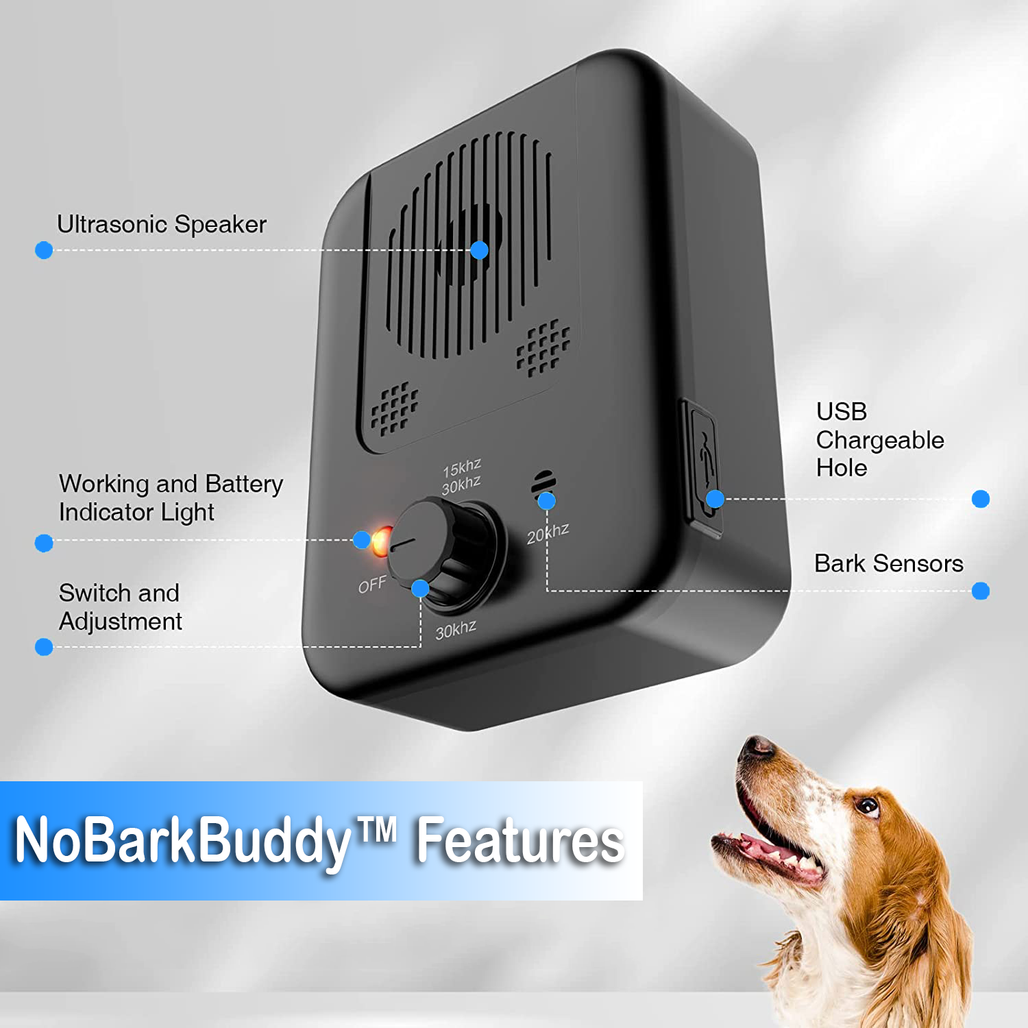 NoBarkBuddy - Dog Barking Trainer