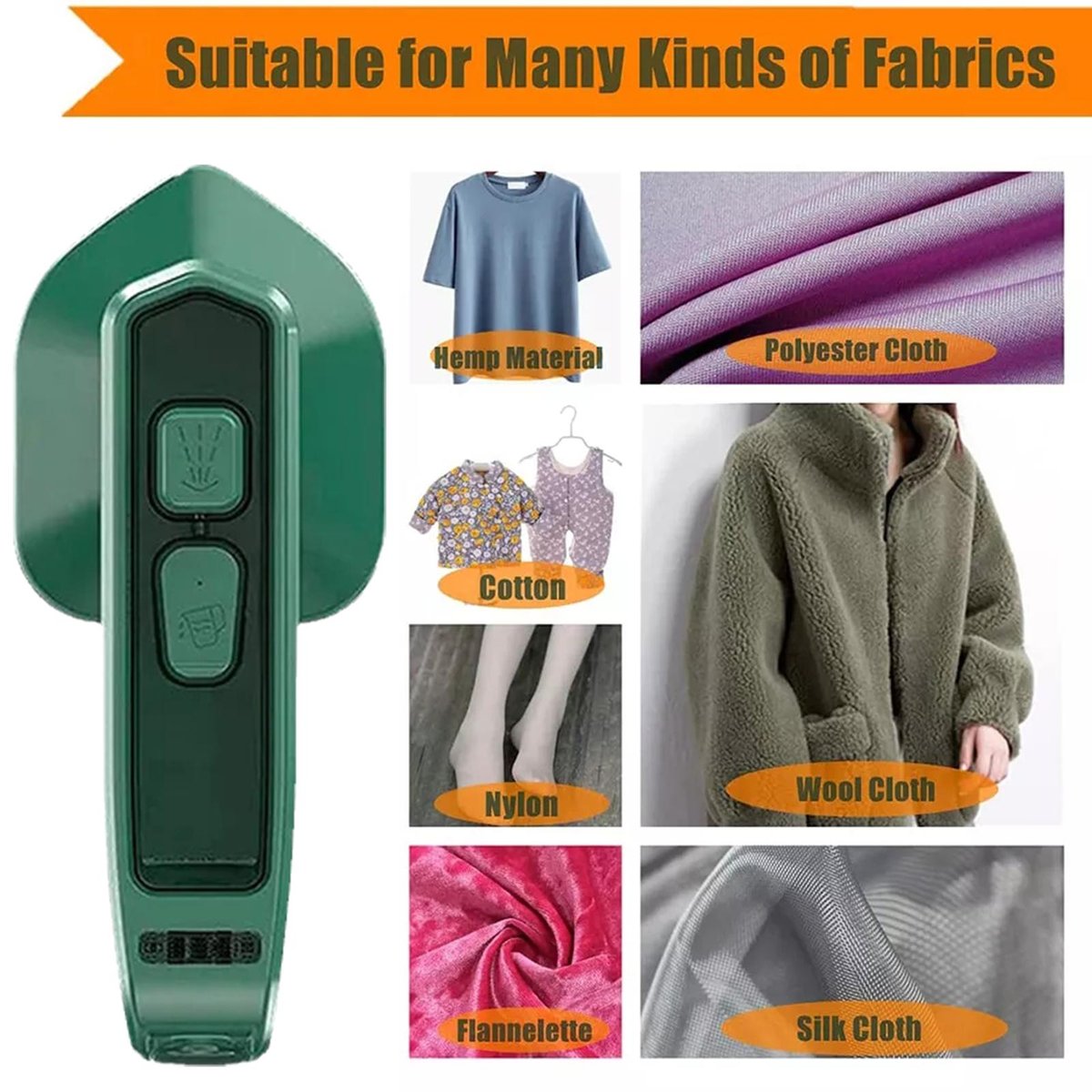 Professional Micro Wet & Dry All Clothes Steam Iron