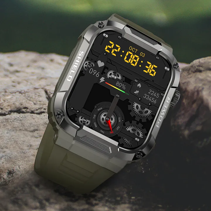 Rugged Military Smart Sport Watch Ultra