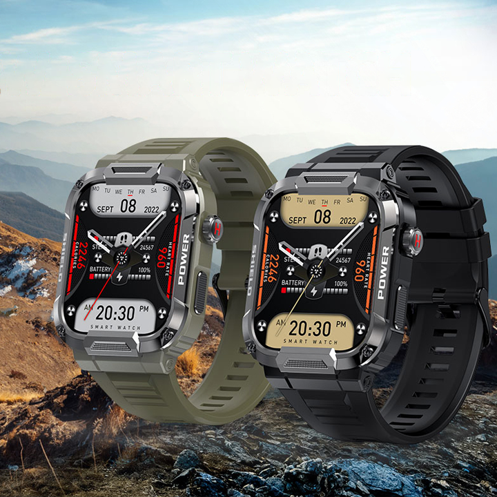 Rugged Military Smart Sport Watch Ultra