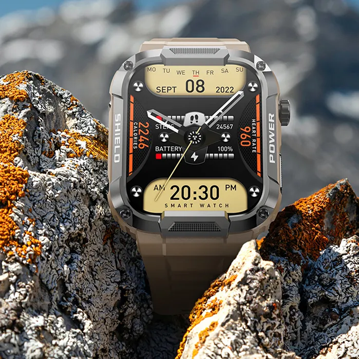 Rugged Military Smart Sport Watch Ultra