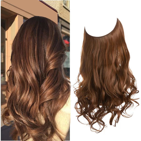 Seamless Halo Hair Extensions