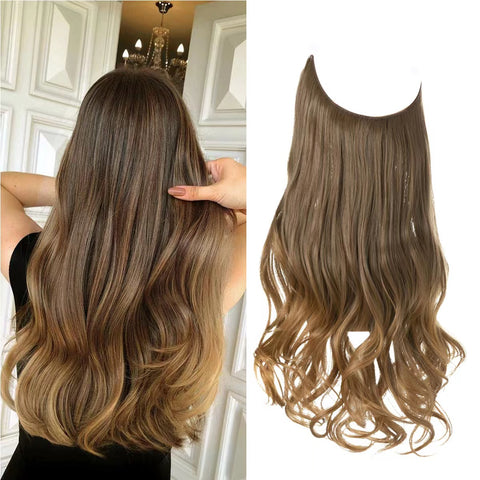 Seamless Halo Hair Extensions