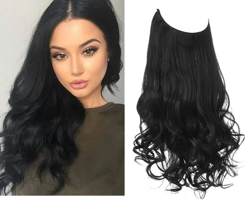 Seamless Halo Hair Extensions