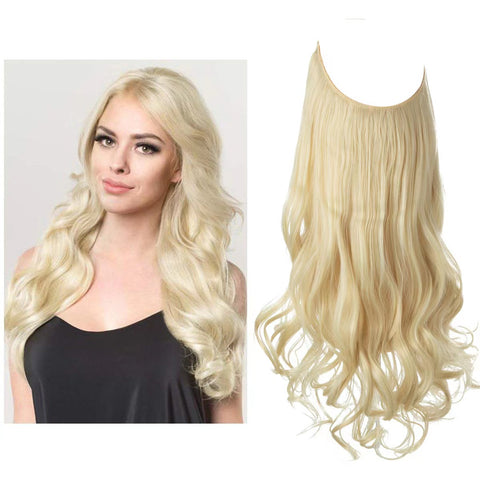 Seamless Halo Hair Extensions