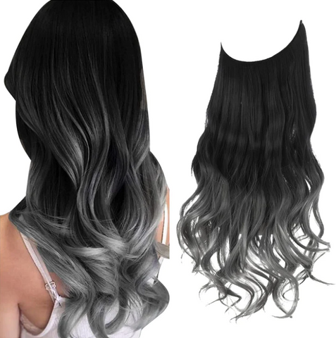 Seamless Halo Hair Extensions