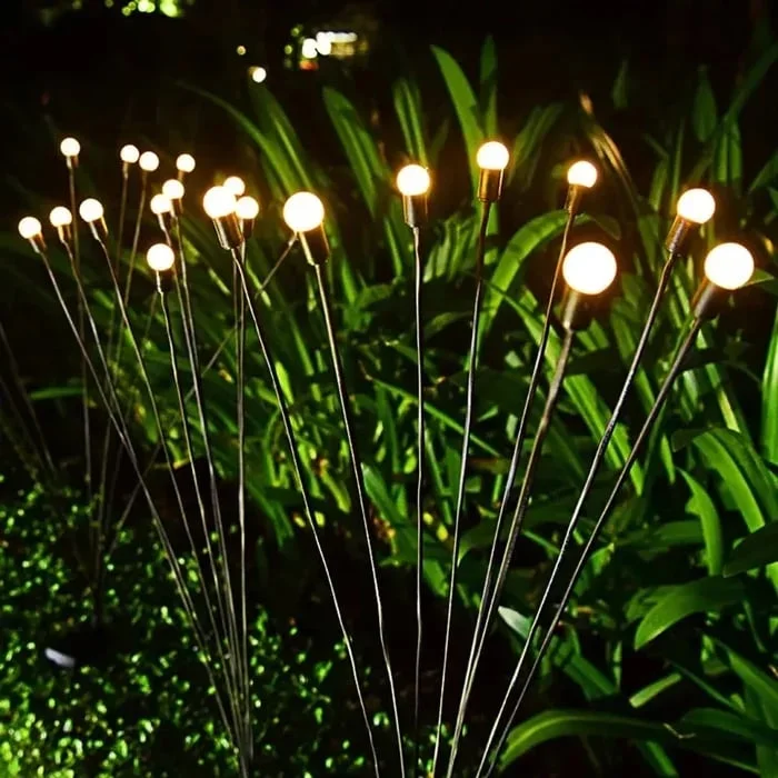 Summer Hot Sale 47% OFF - Solar Powered Firefly Garden Light