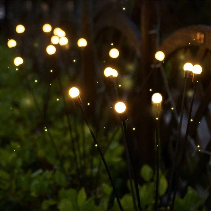 Summer Hot Sale 47% OFF - Solar Powered Firefly Garden Light