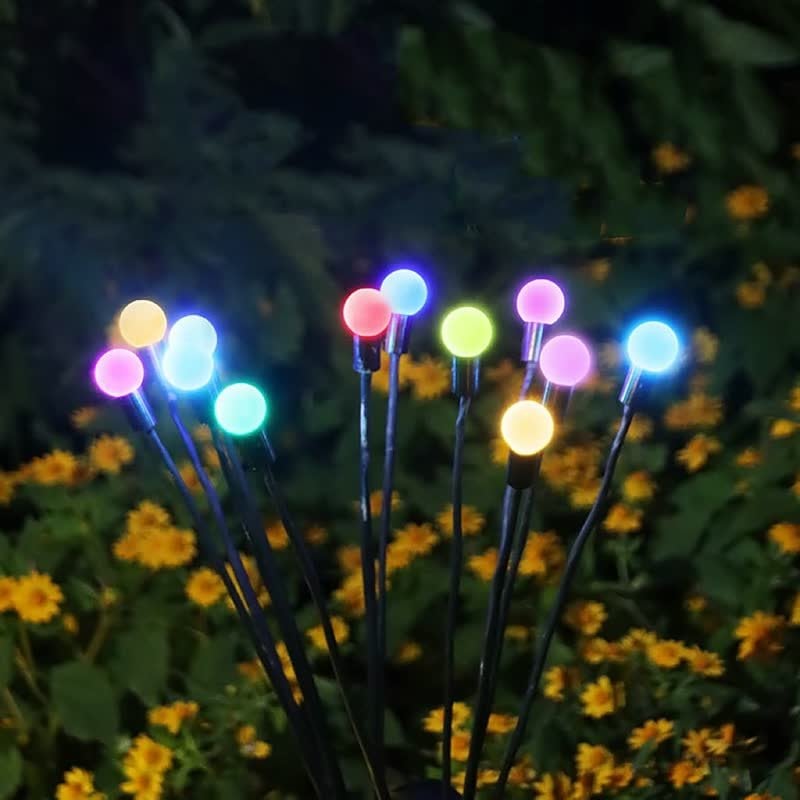 Summer Hot Sale 47% OFF - Solar Powered Firefly Garden Light