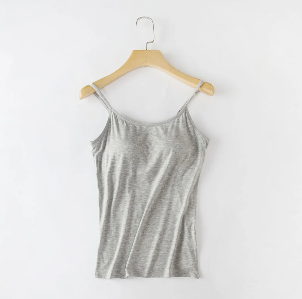 Tank Top with Built in Bra Camisole