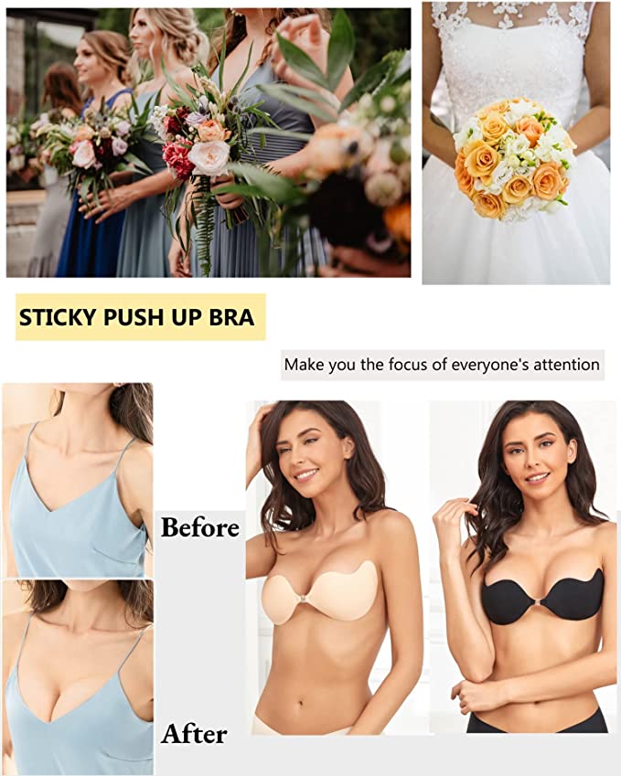 TrendyLab - Push-Up Strapless Bra-Buy ONE Get ONE Free