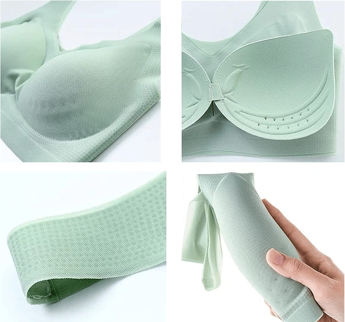 Ultra-thin Ice Silk Bra