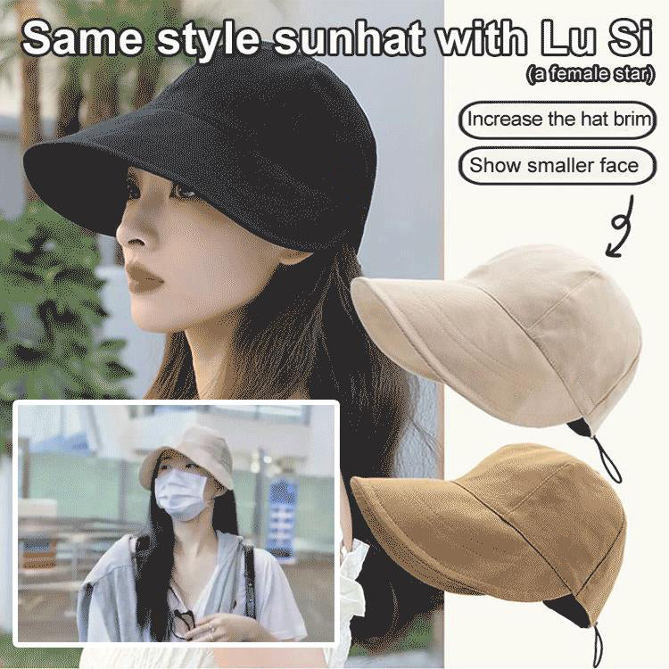 Ultraviolet-proof Bare Face Sunscreen Hat