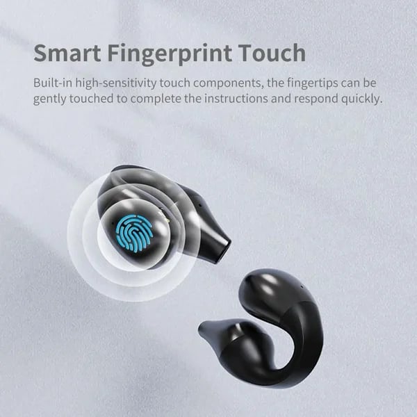 Wireless Ear Clip Bone Conduction Headphones