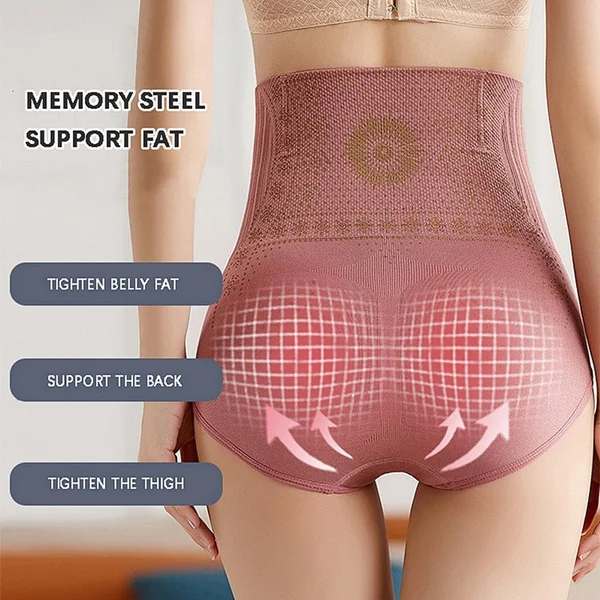 Women's High Waist Tummy Control Shaping Panties Graphene Honeycomb Vaginal Tightening Pill