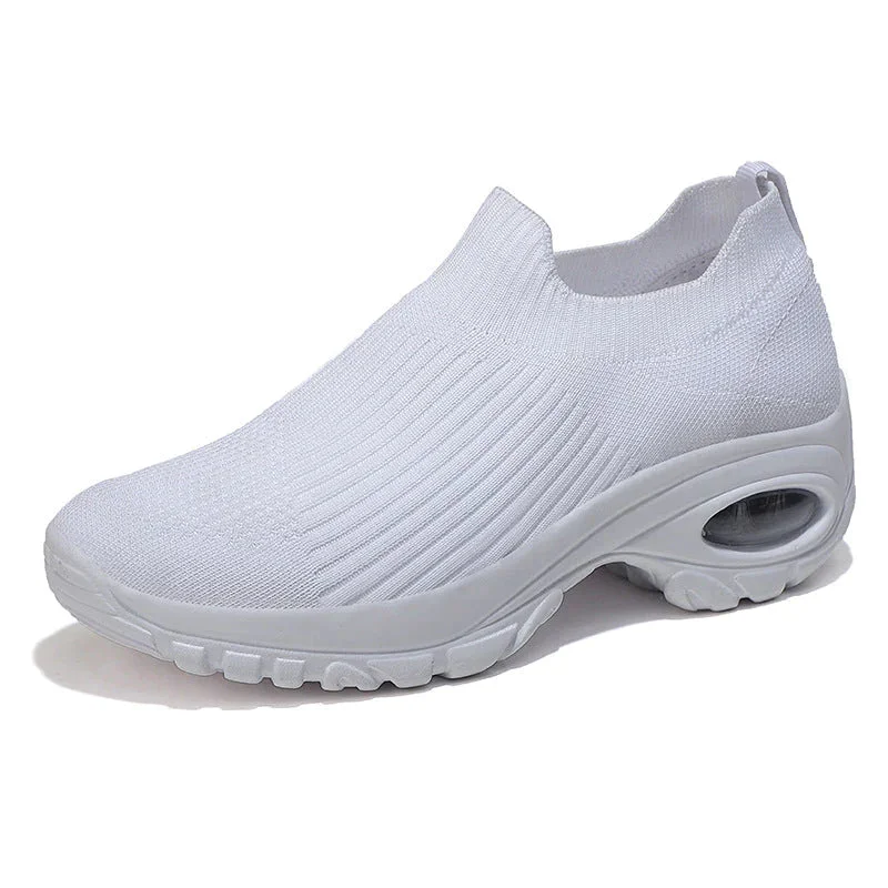 Angelaprice Womens Skech-Air GO-WALK Air Cushion Trainers