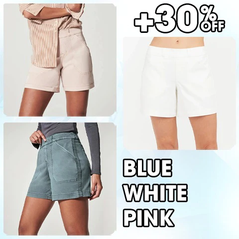 2023 New Women's Stretch Twill Shorts