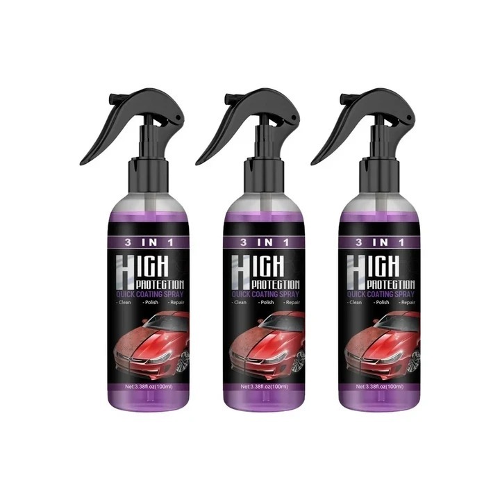 3 in 1 Ceramic Car Coating Spray (Buy 2 get 1 free)