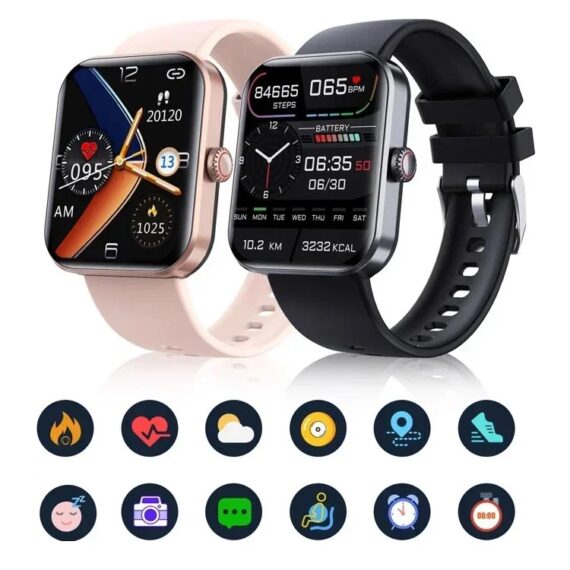ascribei All Day Monitoring Of Heart Rate And Blood Pressure - Bluetooth Fashion Smartwatch