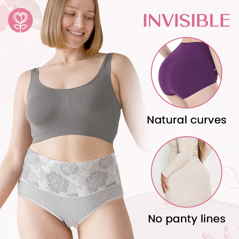 BloomyFit - High Waist Antibacterial Panties