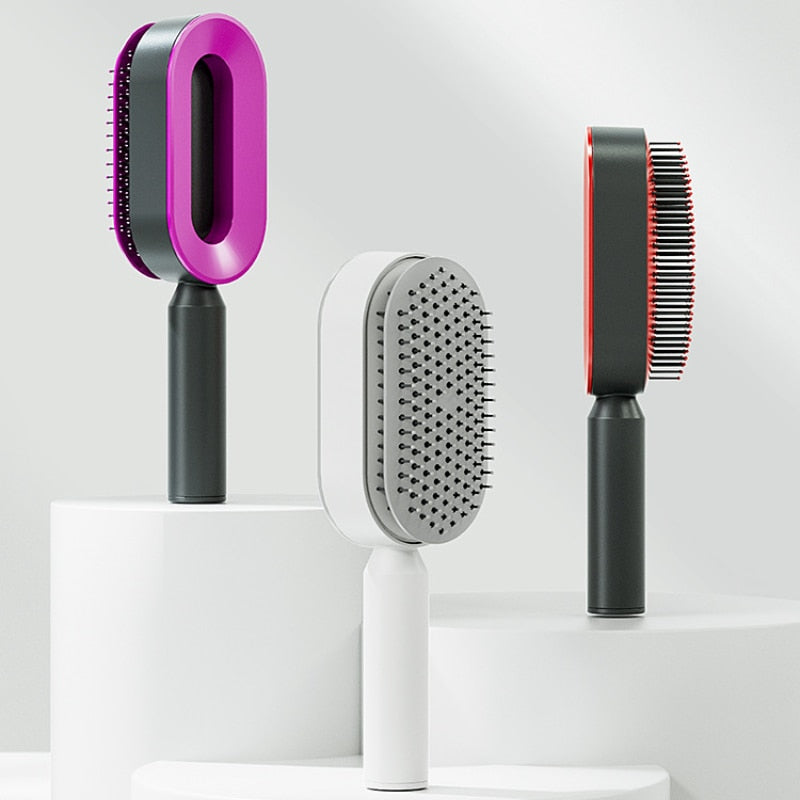 Brush Co-op  Self Cleaning Hairbrush