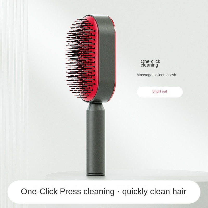 Brush Co-op  Self Cleaning Hairbrush