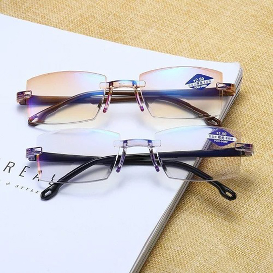 BUY 2 GET EXTRA 20% OFF - NEW DIAMOND-CUT BIFOCAL & ANTI-BLUE EYEWEAR ULTRALIGHT READING GLASSES