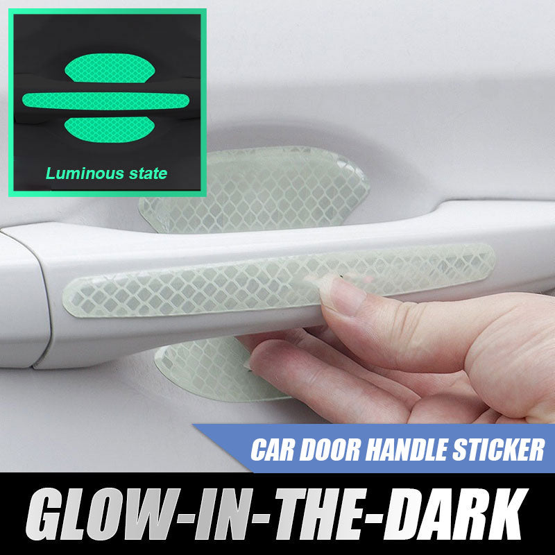 Car Door Luminous Handle Stickers