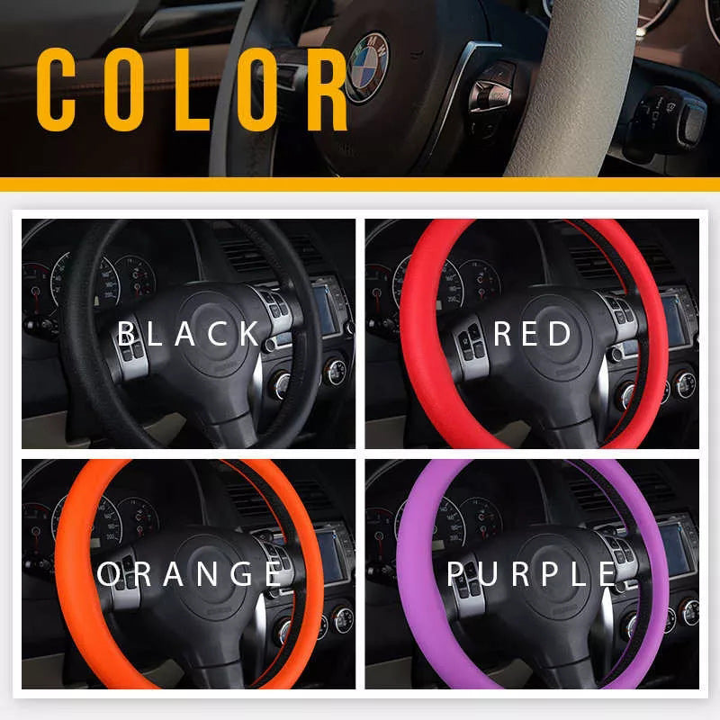 Car Steering Wheel Protective Cover