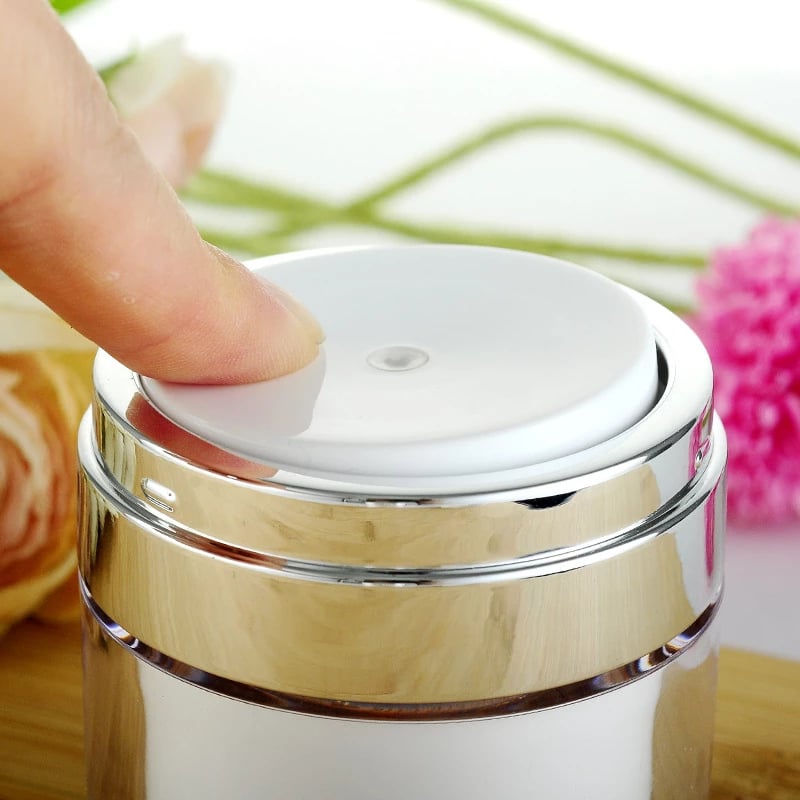 (Early Summer Day Sale-Special Offer Now) Cream Jar Vacuum Bottle