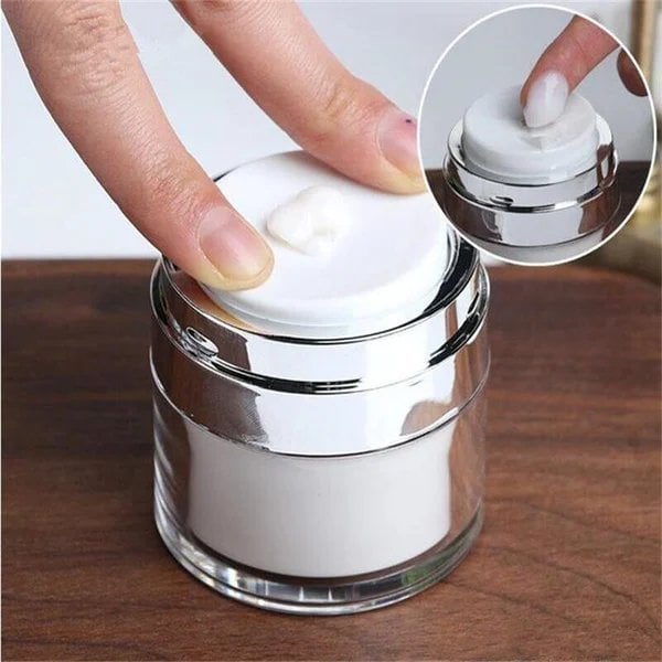 (Early Summer Day Sale-Special Offer Now) Cream Jar Vacuum Bottle