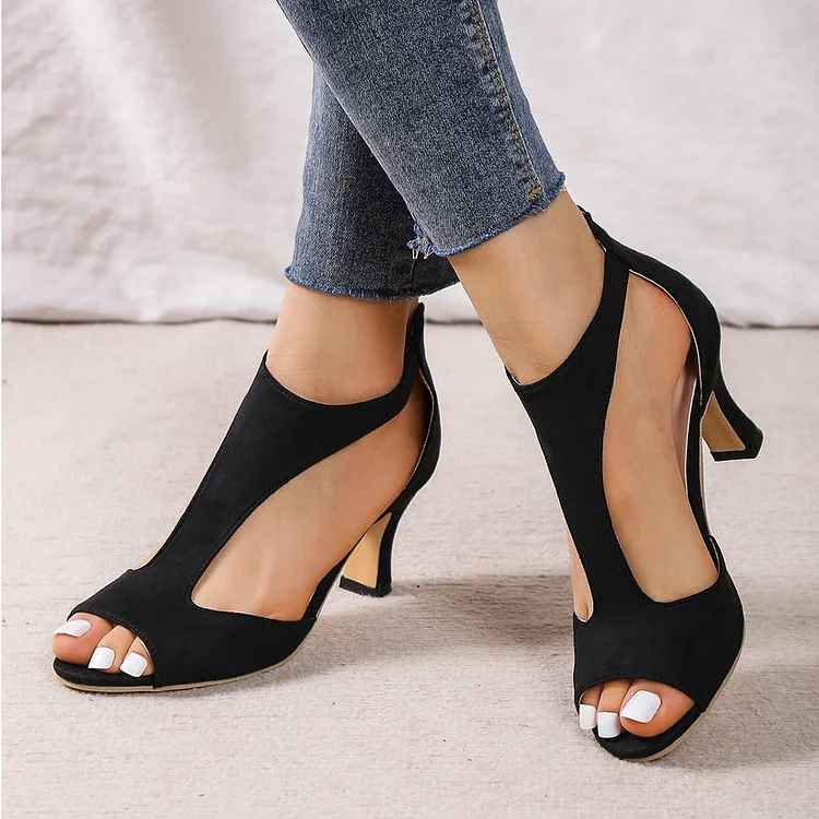 Elegant Orthopedic Summer High-heeled Orthopedic Sandals