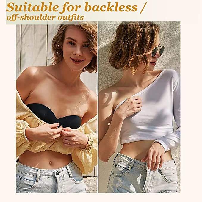 Confrontk Full Support Non-Slip Convertible Bandeau Bra