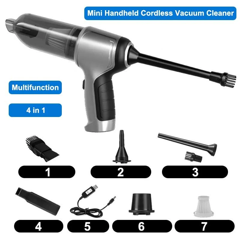 (HOT SALE 50% OFF) Mini Handheld Cordless Vacuum Cleaner