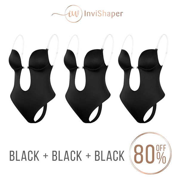 InviShaper - Plunge Backless Body Shaper Bra